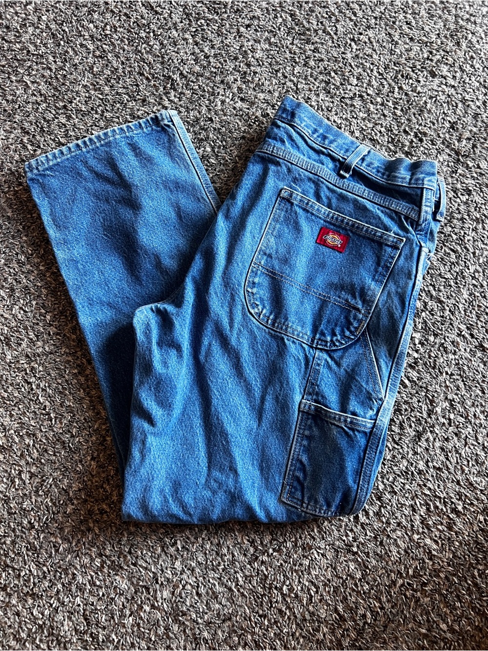 Dickies Distressed Medium-Wash Jeans